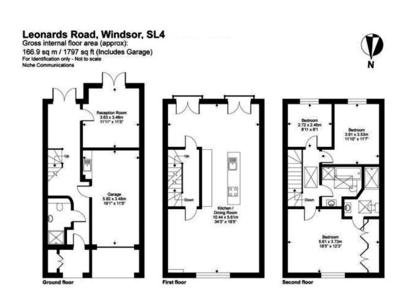 Immaculate Central Windsor Town House With Parking Экстерьер фото